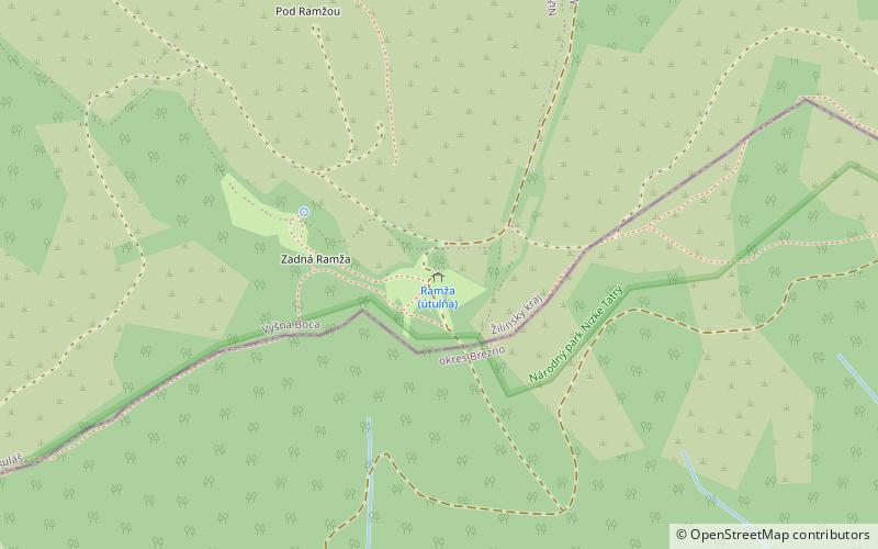 Útulňa Ramža location map