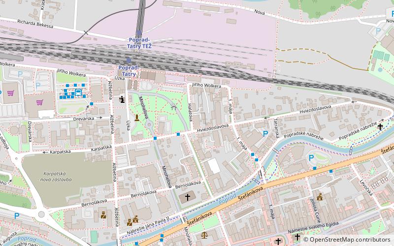 Tatranská galéria - Elektráreň location map