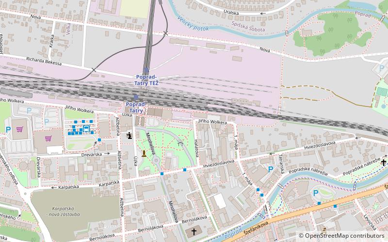 NTC Poprad location map