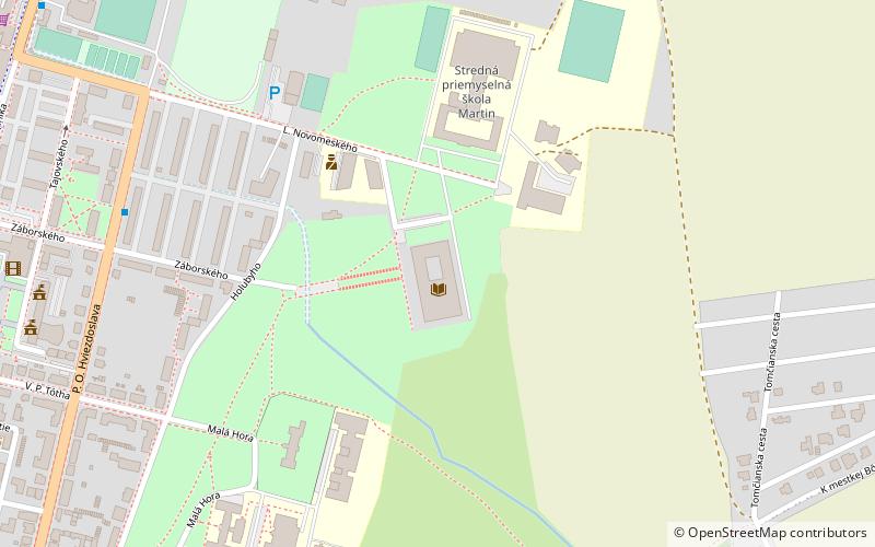 Słowacka Biblioteka Narodowa location map