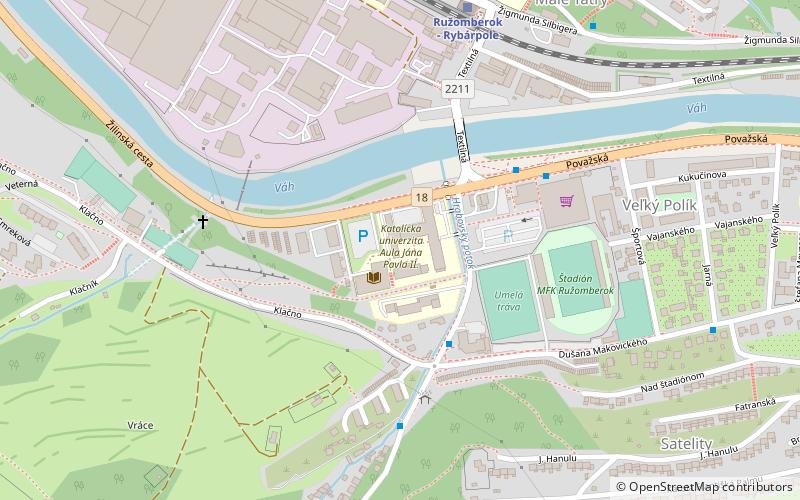 Catholic University in Ružomberok location map