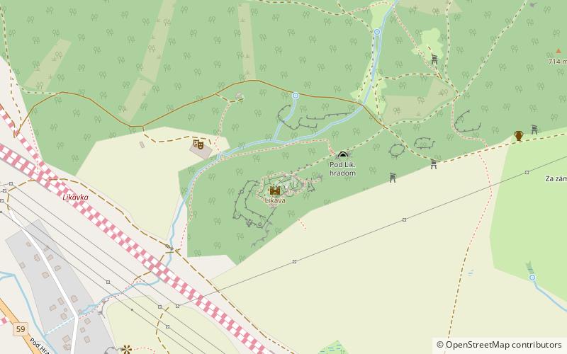 Likava location map