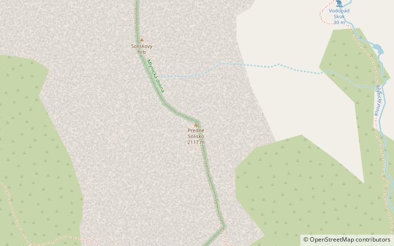 Skrajne Solisko location map