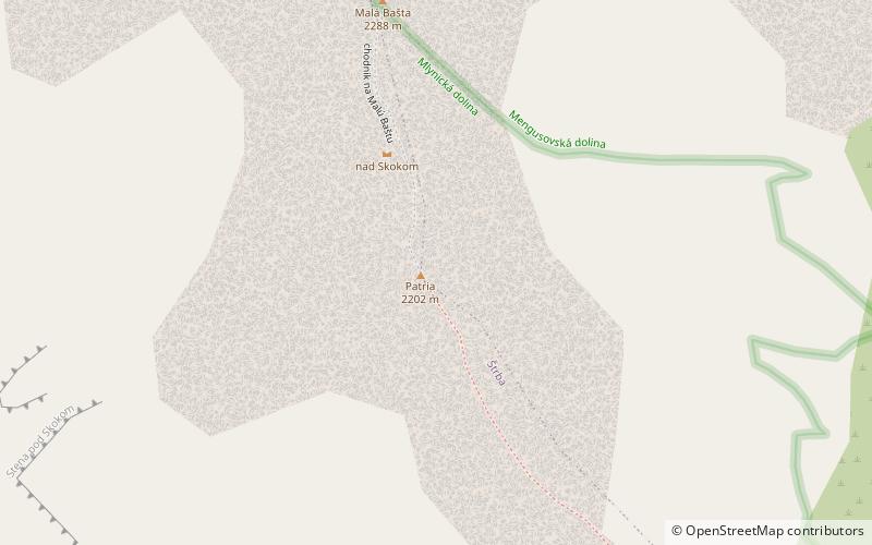 Patria location map