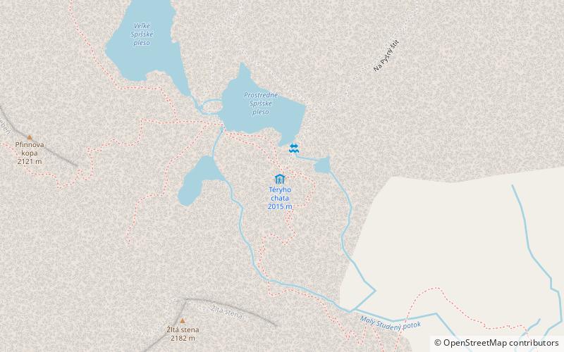 Téryho chata location map