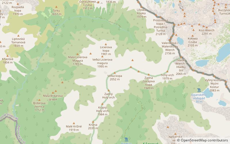 Wielka Kopa Koprowa location map