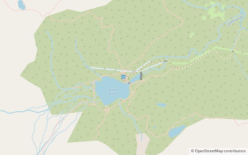 Chata pri Zelenom Plese location map