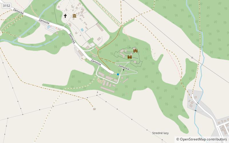 Lublauer Burg location map