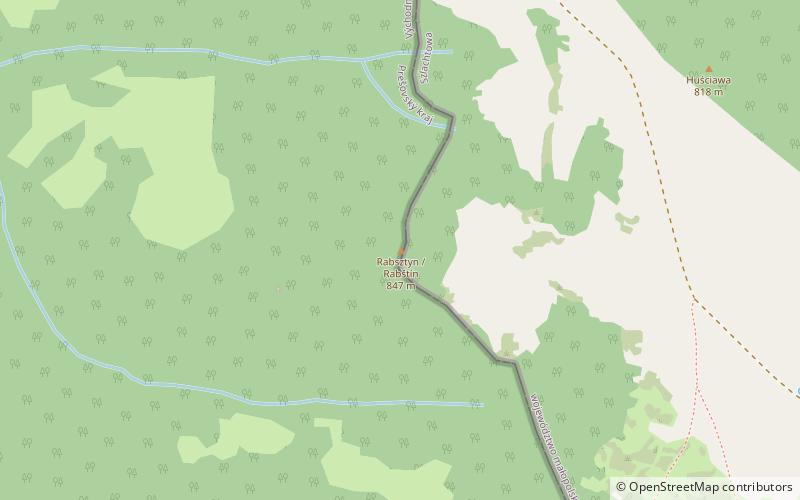 Rabsztyn location map