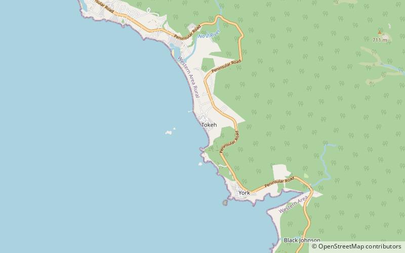 tokeh beach location map