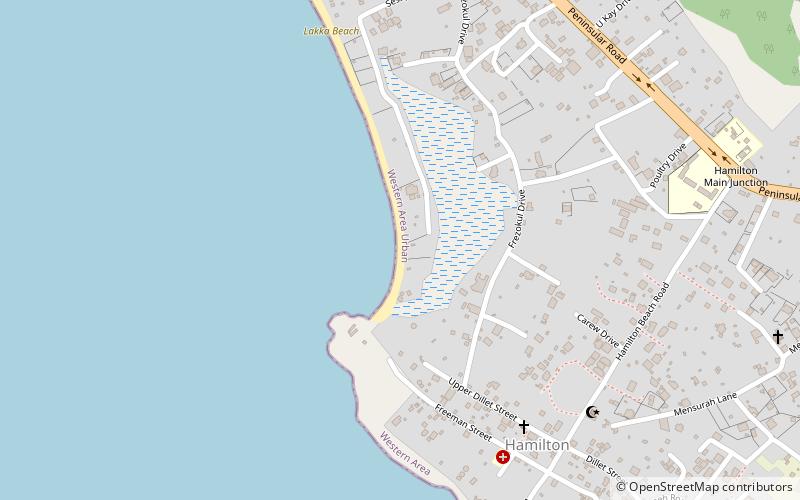 hamilton beach freetown location map