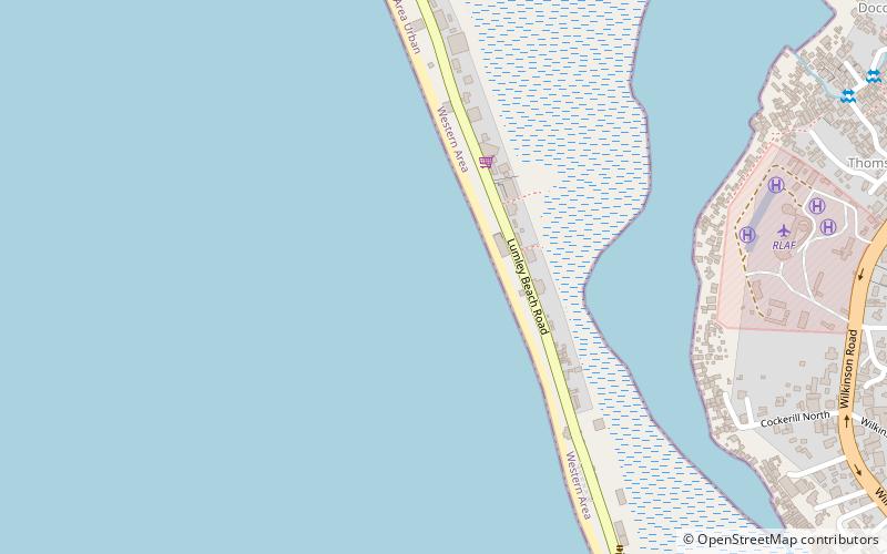 lumbley beach freetown location map