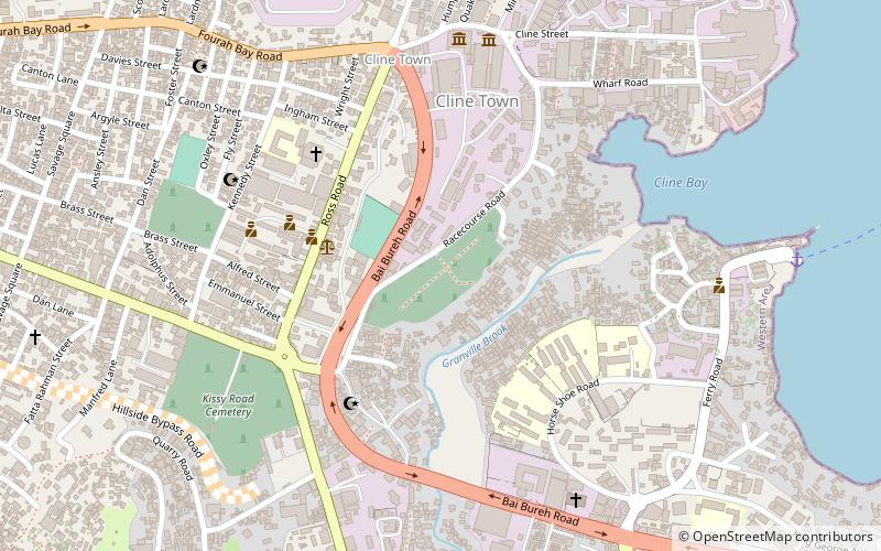 Race Course Cemetery location map