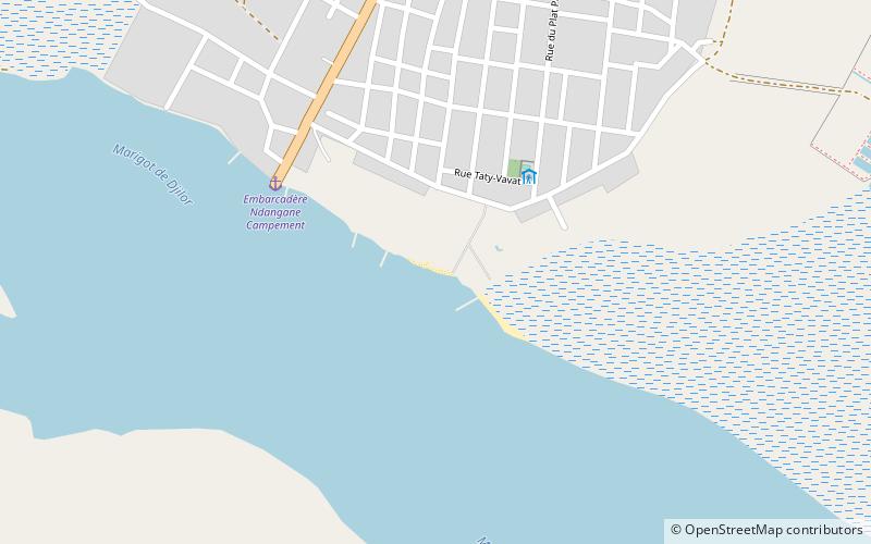 Beach location map