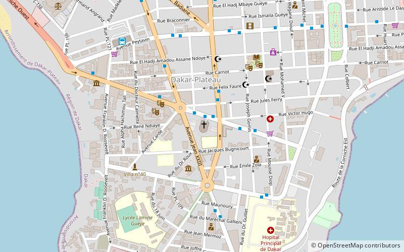 Our Lady of Victories Cathedral location map