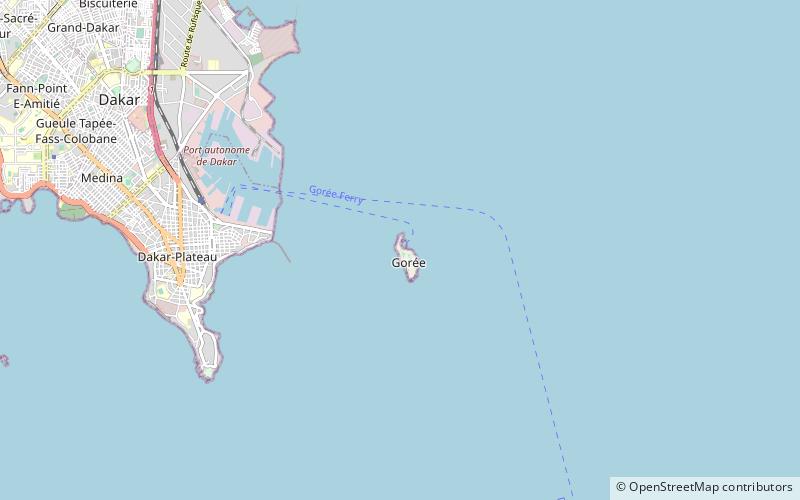 musee de la mer dakar location map