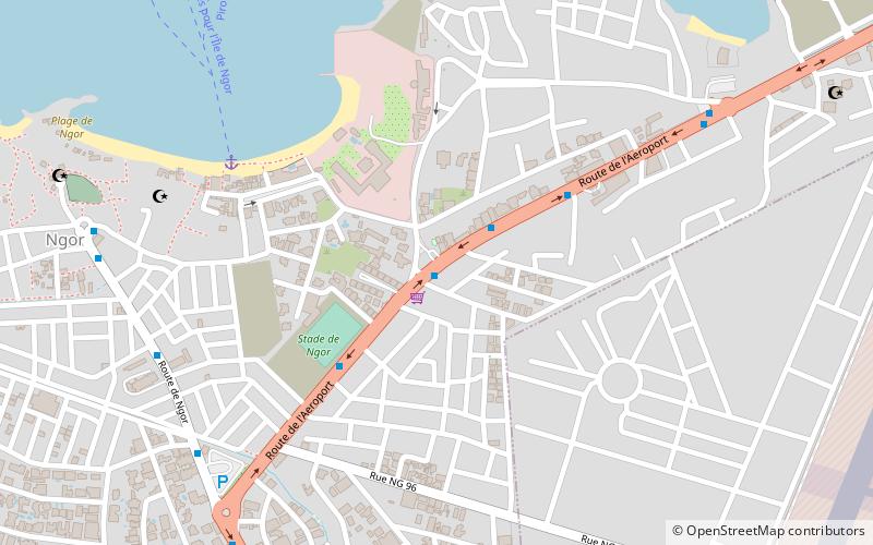 musee boribana dakar location map