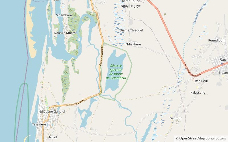 Réserve de Guembeul location map