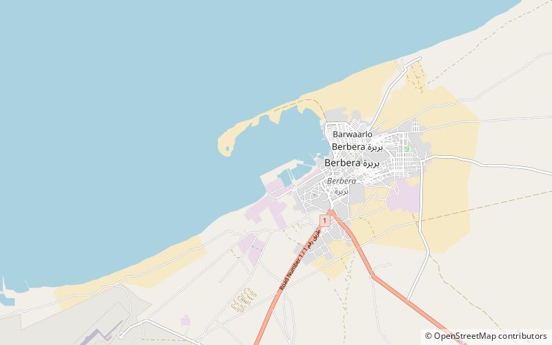 DP World Berbera New Port location map