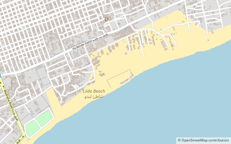 Liido Beach location map