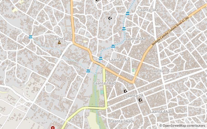 Baidoa location map