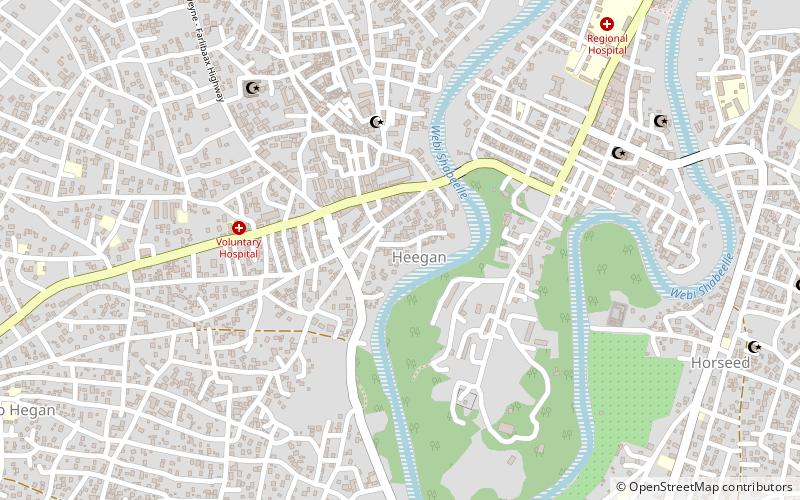 valle de shebelle location map