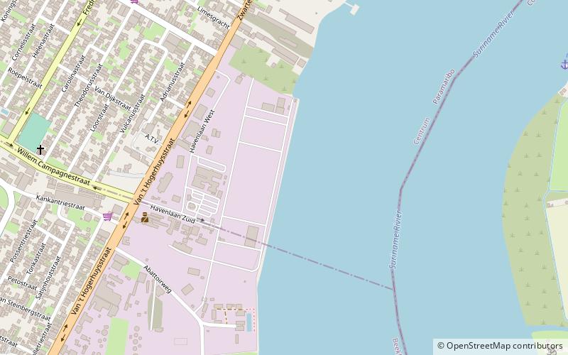 Jules Sedney Harbour location map