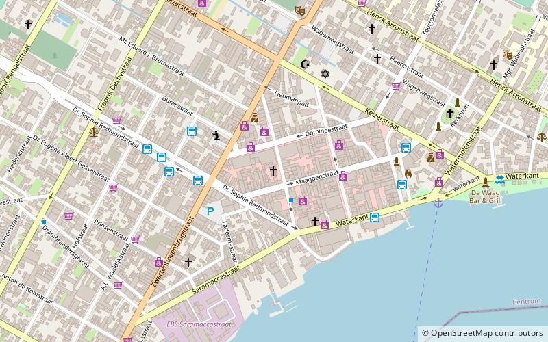 Grote Stadskerk location map