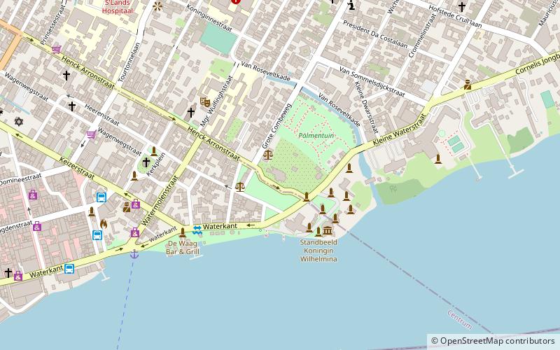 Gouvernementsgebouw location map