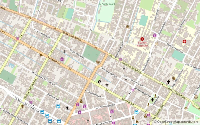 thalia theatre paramaribo location map