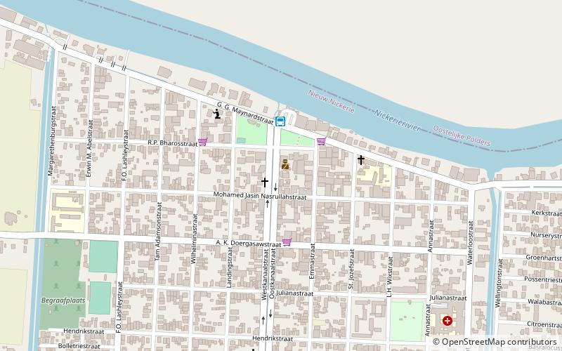 telesur nickerie nieuw nickerie location map