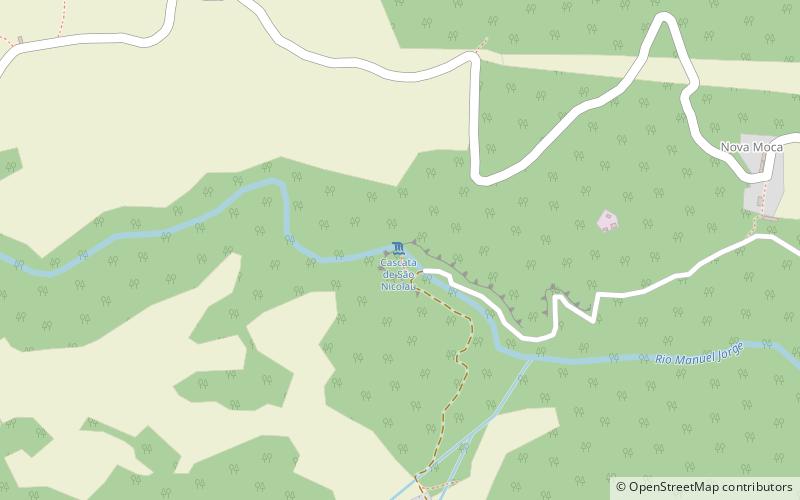 cascata de sao nicolau sao tome location map