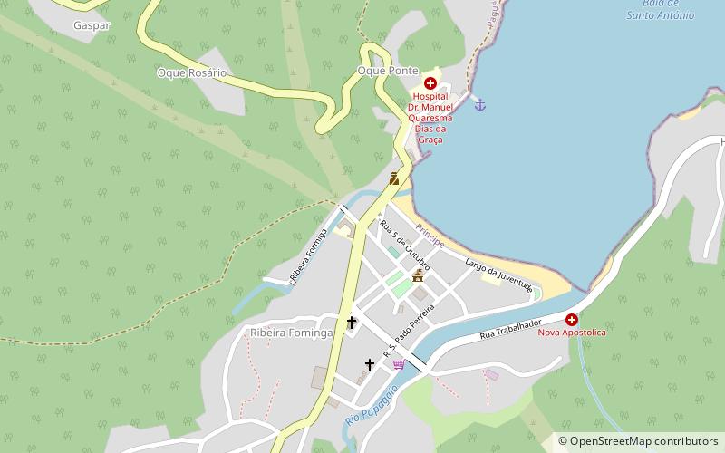 pradao de santon atonio santo antonio location map