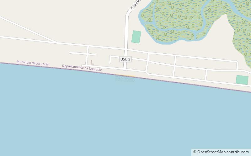 el espino jiquilisco bay location map