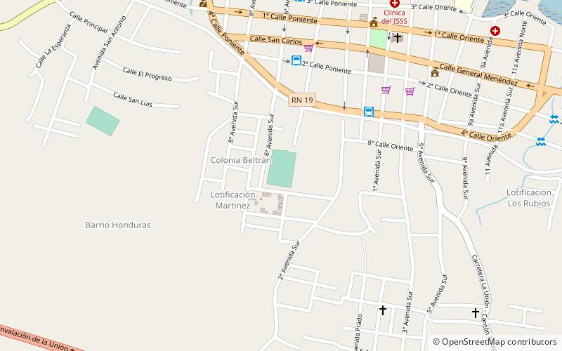 Estadio Marcelino Imbers location map
