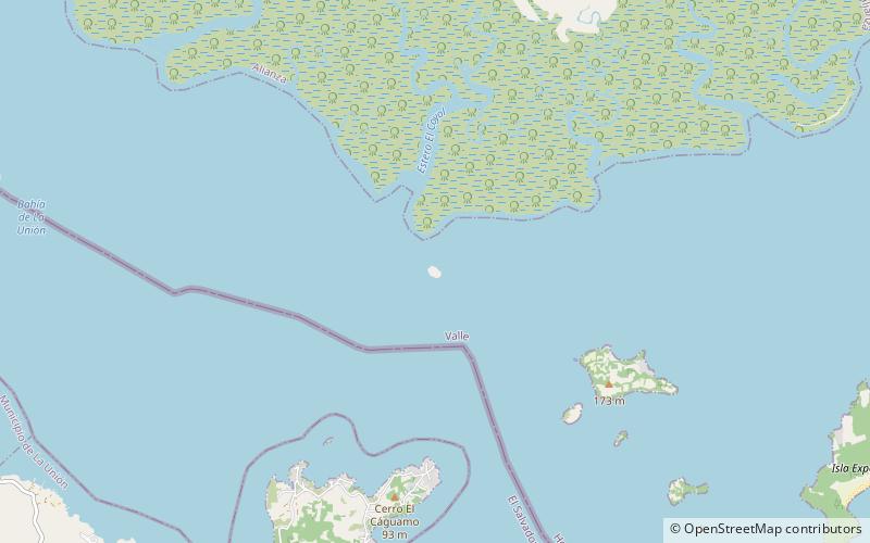 Isla Conejo location map