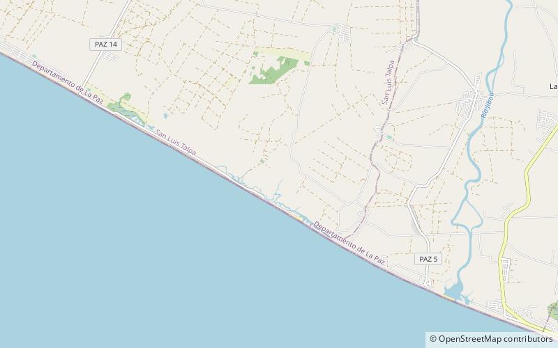 Departamento de La Paz location map