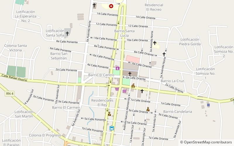 parque jose simeon canas zacatecoluca location map
