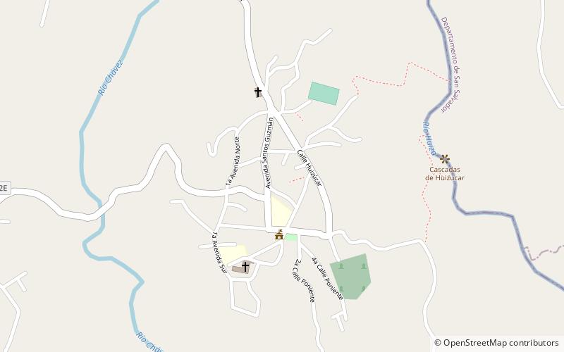 Huizúcar location map