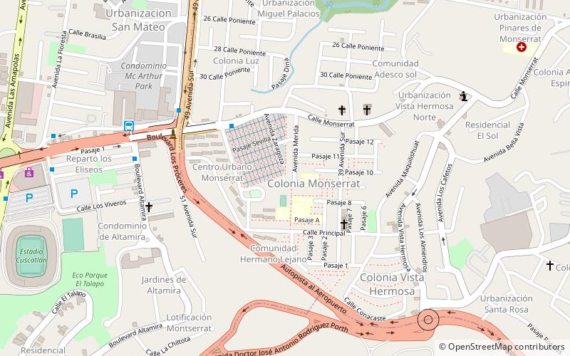 mercado municipal monserrat san salvador location map