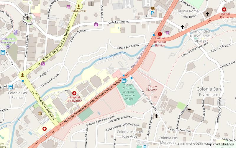 Mercado Nacional de Artesanias location map