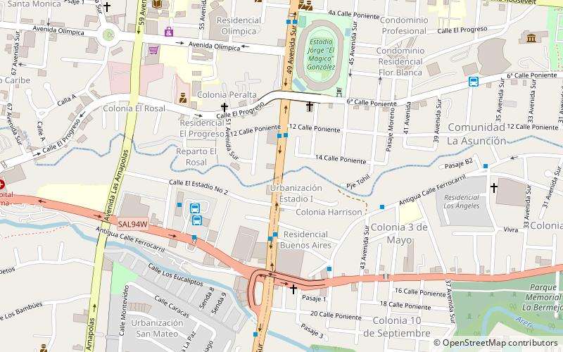 49 avenida sur san salvador location map