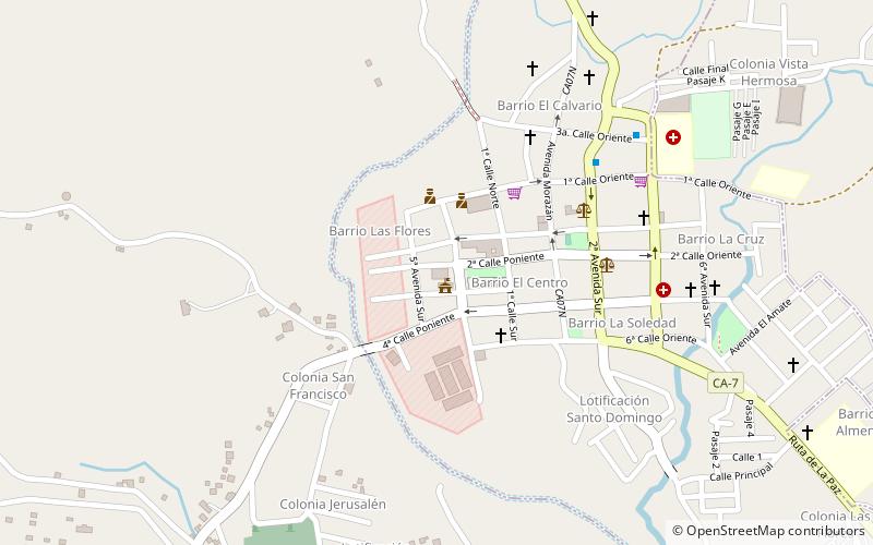 Cine Morazan location map