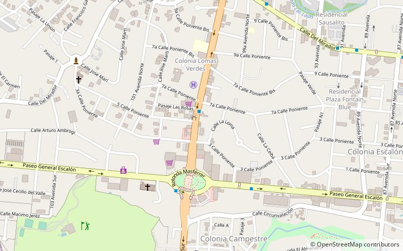 El Arbol De Dios location map