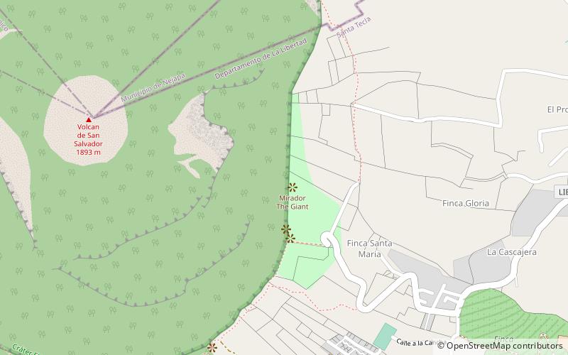 El Boqueron Park location map