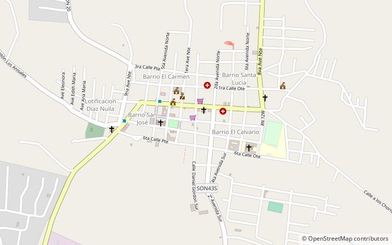 Juayúa location map