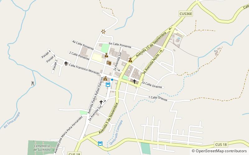 Parque Central location map