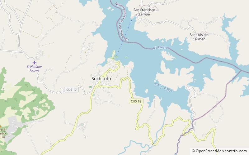 los tercios suchitoto location map