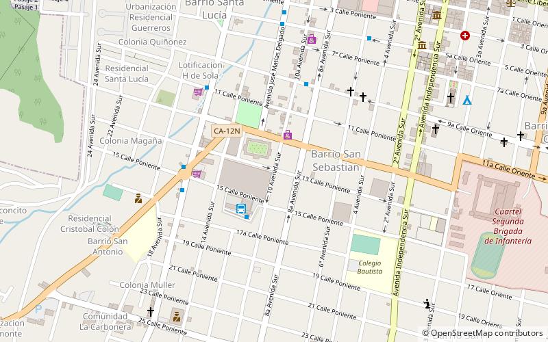 fleamarket santa ana location map