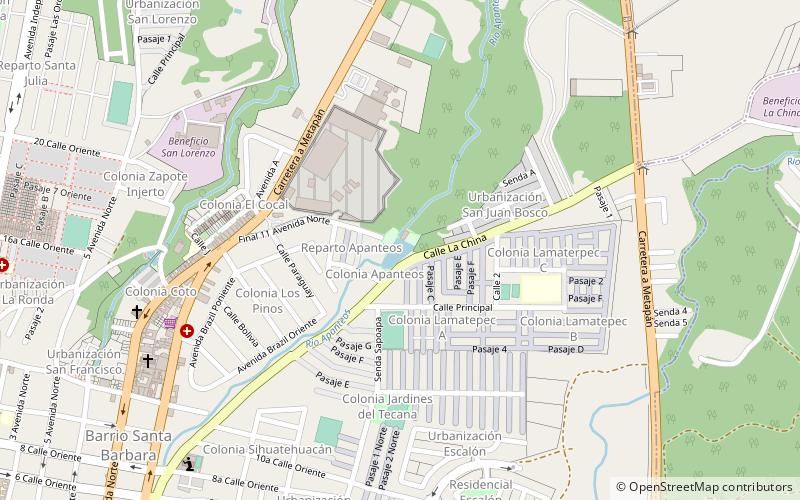 balneario publico de apanteos santa ana location map